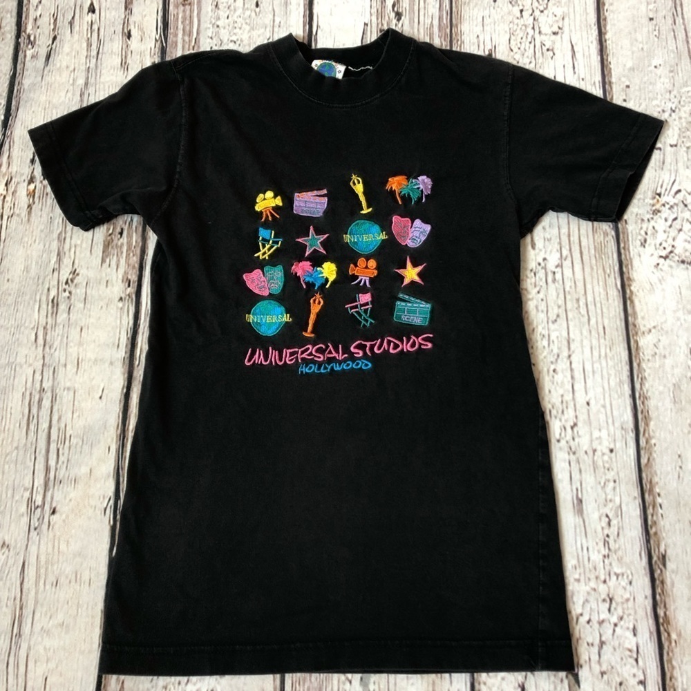 Vintage 90s Universal Studios Hollywood KIDS Shirt
